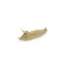 Homeroots 10in Gold Cast Iron Leaf Vanity Tray 483142 - alternate 8