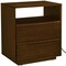 Homeroots 23" Brown Wood Accent Cabinet 691674 - alternate 4