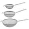 Martha Stewart 3 Piece Stainless Steel Frying Strainer Set in Silver 97387.03 - alternate 6