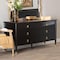 Baxton Studio Tamra Black Wood Dresser with Drawers 264-14389-ZORO - alternate 7