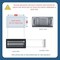 Sierra Grates 4 in. H X 10 in. W Powder Coat Steel, Granite Grey Floor Register LIN410-GRY - alternate 4