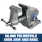 Wilton 845M, Mechanics Pro 4-1/2in Jaw Width, Round Channel Vise with Swivel Base,  WL9-28810 - alternate 5