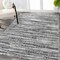 Jonathan Y Loom Modern Strie' Black/Gray 3 ft. x 5 ft. Area Rug SOR200C-3 - alternate 7