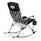 Picnic Time Family Of Brands Green Bay Packers - Outdoor Rocking Camp Chair, (Black) 805-01-175-124-2 - alternate 1
