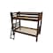 Homeroots Red Twin Over Twin Solid Wood Bunk Bed 548172 - alternate 1