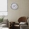 Clockswise 12-inch Non-Ticking Quartz Wall Clock with Thermometer & Hygrometer - Battery Operated QI004747.SI.12 - alternate 7