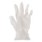 Boardwalk Disposable Gloves, 3.6 mil Palm, Vinyl, Powder-Free, M, 100 PK, Clear BWK361MBX - alternate 7