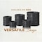 Leisuremod Meadow Round Fiberstone & MgO Clay Planter, Weather-Resistant, Indoor/Outdoor, No Assembly MP11BL - alternate 5