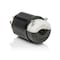Leviton LockingPlug, 30A, 2hp, Black;White, Nylon 2711E - alternate 8