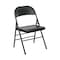 Office Star Products FF Series Folding Chair with Metal Seat and Back, Black FF-22324M - alternate 1
