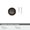 Amerock Revitalize 1-1/4 in 32 mm Diameter Oil-Rubbed Bronze Cabinet Knob BP55342ORB - alternate 5