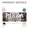 Signmission Pizza by the Slice, 36 Inch x 96 Inch, Vinyl Banner B-96-30805 - alternate 4