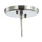 Jonathan Y Cleo 5.5 in. Adjustable Metal/Glass LED Pendant, Chrome JYL3518A - alternate 6