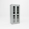 Pucel Heavy Duty Storage Cabinet with Plexiglass Doors, 36 in W x 78 in H x 24 in D, Gray HDSC-3678-24-4-PLEX - alternate 1