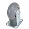 Vestil Thermoplastic Rubber Rigid Caster 5 In. Diameter x 2 In. Width 551 Lb. Capacity Light Gray CST-VE-5X2TPR-R - alternate 5