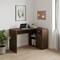 Homeroots 46" Brown Wood L Shape Computer Desk 489902 - alternate 6