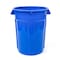 Magnum Tool 55 Gallon Trash Can, High-Vis Blue, Construction Grade, Heavy Duty Plastic CMTC-C000-55B01 - alternate 1