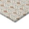 Homeroots 10' X 14' Salmon And Beige Geometric Washable Indoor Outdoor Area Rug 595768 - alternate 8