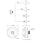 Jbl Driver for horns with Frequency responce of 650 to 10000 Hz Throat diameter 1-in threaded 8 Ohms D230POLYT-8 - alternate 3