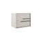 Homeroots 32" Tan Wood Floating Bathroom Vanity With White Sink And Two Drawers 624094 - alternate 1