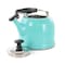 Martha Stewart Everyday Lily Pond 2.2 Quart Stainless Steel Tea Kettle in Teal 137139.01 - alternate 3