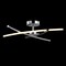 Jonathan Y Crucis 31.5 in. Modern Metal Integrated LED Semi Flush Mount, Chrome JYL7031A - alternate 8