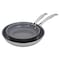 Henckels Clad H3 2-pc Stainless Steel Ceramic Nonstick 8-in & 10-in Fry Pan Set 1023639 - alternate 1