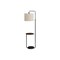 Monarch Specialties Lighting, 67''h, Floor Lamp, Usb Port Included, Black Metal, Ivory / Cream Shade, Contemporary I 9753 - alternate 2