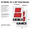Signmission Video Games, Vinyl Decals Only 24 Inch x 36 Inch, Vinyl Decal, 2PK DSB-2436-2PACK-Video Games - alternate 2