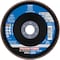 Pferd 6'' x 7/8'' A.H. POLIFAN Flap Disc - Z SG POWER STEELOX, Zirconia, 60 Grit, Conical 62189 - alternate 3