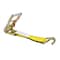 Mytee Products 2in x 30ft Yellow Ratchet Tie-Down Straps w/ Wire Hook 10000 Lbs Capacity, 10PK RS230WHx10 - alternate 7