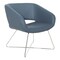 Office Star Products Resimercial Seating Faux Leather Lounge Chair, Blue LRL-R105 - alternate 1