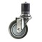 Service Caster 4'' SS Thermoplastic Rubber Wheel Swivel 1-3/4'' Expanding Stem Caster SCC-SSEX20S414-TPRB-134 - alternate 1