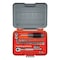 Proto 1/4 in Drive Socket Set Metric, SAE 36 Pieces 1/8 in to 5/8 in, 4 mm to 16 mm , Chrome J47336S - alternate 1