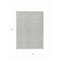 Homeroots 5' X 8' Gray And Ivory Geometric Washable Indoor Outdoor Area Rug 614750 - alternate 9