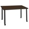 Regency Kee Mobile Training Seminar Table, 48 in W, 24 in L, Neo Walnut MTC4824NWBK - alternate 1