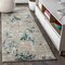 Jonathan Y Contemporary POP Modern Abstract Vintage Faded Blue/Gray 2 ft. x 8 ft. Runner Rug CTP103A-28 - alternate 1