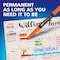Expo Vis-a-Vis Wet Erase Markers, Fine Point, Assorted, 4PK 2211318 - alternate 3