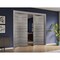 Sartodoors Sliding Closet Double Bi-fold Doors, Planum 0010 Ginger Ash, Sturdy Tracks Moldings Trims Hardware PLANUM0010DBF-GA-96 x 96 (4* 24x96) - alternate 4