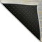 Homeroots 8' Gold Gray And Beige Round Abstract Washable Indoor Outdoor Area Rug 601208 - alternate 9