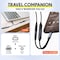 Overtime USB-C to USB-C & 3.5mm Audio and 100W Charging Splitter Adapter, Black OADCTC35BK - alternate 4