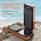 Alpha Digital Power Bank- 10,000mAh, Solar, 4 Cables, Wireless Charging - Orange ZL809-OR - alternate 5
