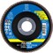 Pferd 4-1/2'' Flap Disc, 7/8'' Arbor, 40 Grit, Z START STEELOX, Type 27, Flat, Zirconia 63915 - alternate 1