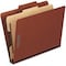 Pendaflex FOLDER, CLASSF, LTR, 1DIV, RED, 10PK 1157R - alternate 2