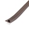 Zoro Select Weatherstrip, P, Brown, Length 17 ft. 5MFK3 - alternate 1