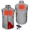 Actionheat 5V Battery Heated Softshell Vest, Men's, Sharkskin Grey, S 810058852120 - alternate 7