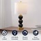 Jonathan Y February 21" Glass/Metal LED Table Lamp, Black/Brass Gold JYL1021E - alternate 4