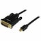 Startech.Com 6FT PASSIVE MINI DP TO DVI-D SINGLE-LINK CABLE 1080P 60HZ; MDP 1.2 HBR2; EDID - MDP2DVIMM6B - alternate 1