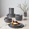 Our Table Landon 16 Piece Stoneware Dinnerware Set in Truffle 133150.16 - alternate 7