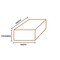 Southern Copper C10100 Oxygen Free Copper Rectangle Bar 0.625 in Thickness 1.5 in Width 12 in Length C10100REC625-1500-12 - alternate 2